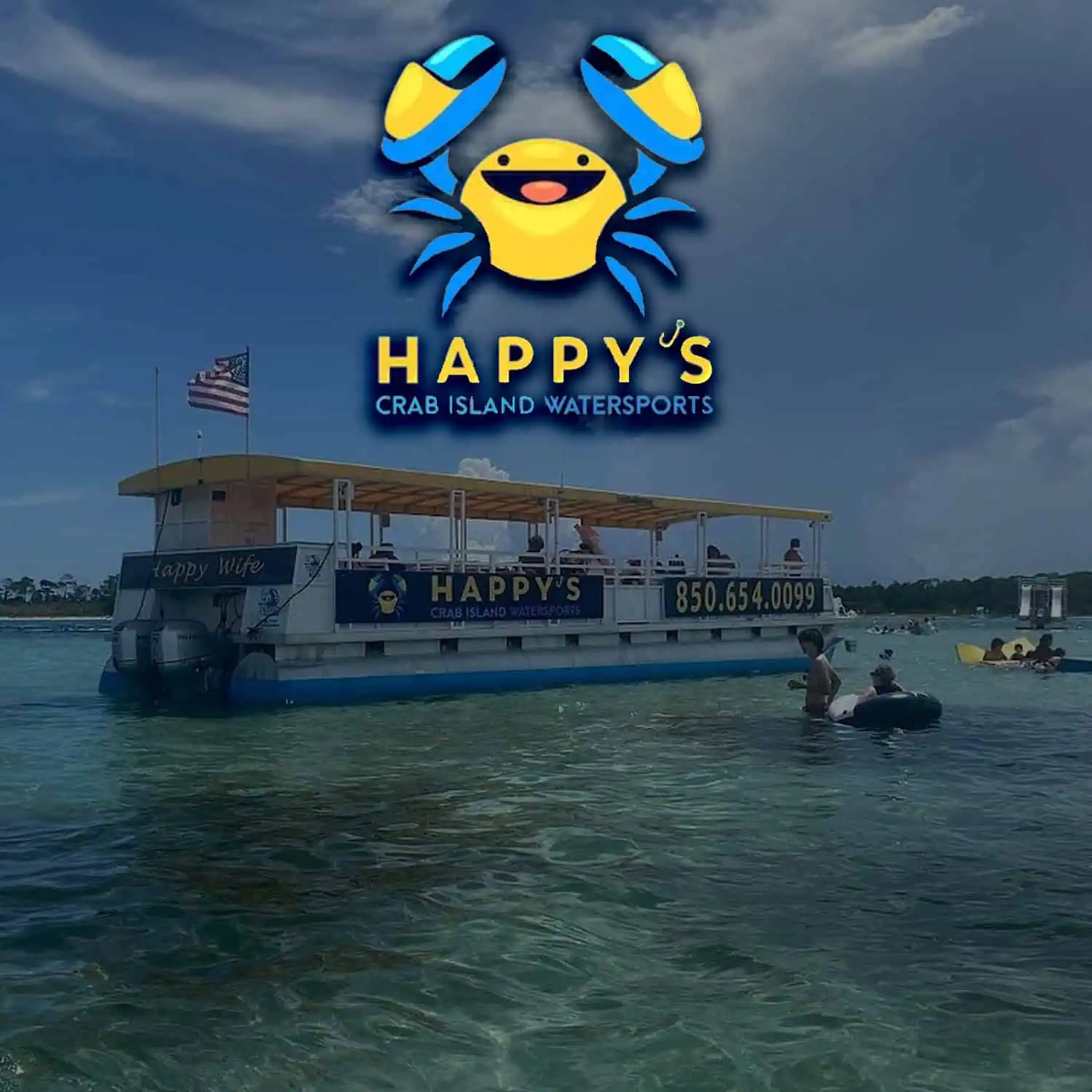Happy Watersports boat