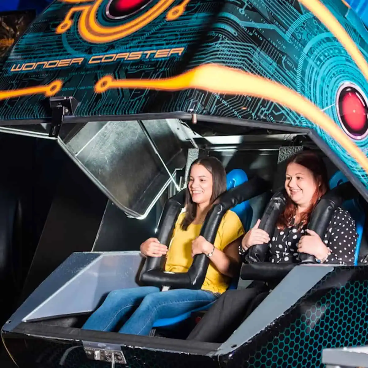 Visitors exploring interactive science exhibits at WonderWorks