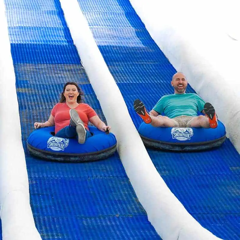Rowdy Bear Snow Tubing