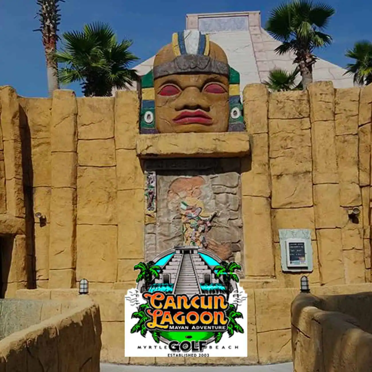 Ticket To Cancun Lagoon Mini Golf in Myrtle Beach
