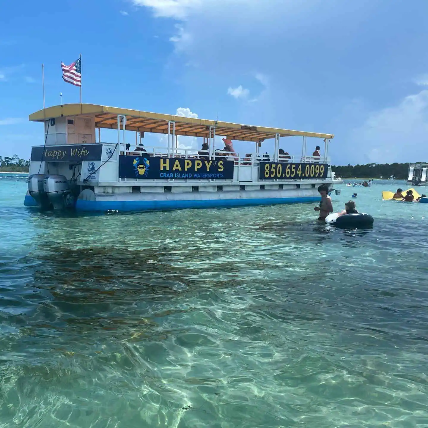 Happy's Watersports Sunset Dolphin Cruise
