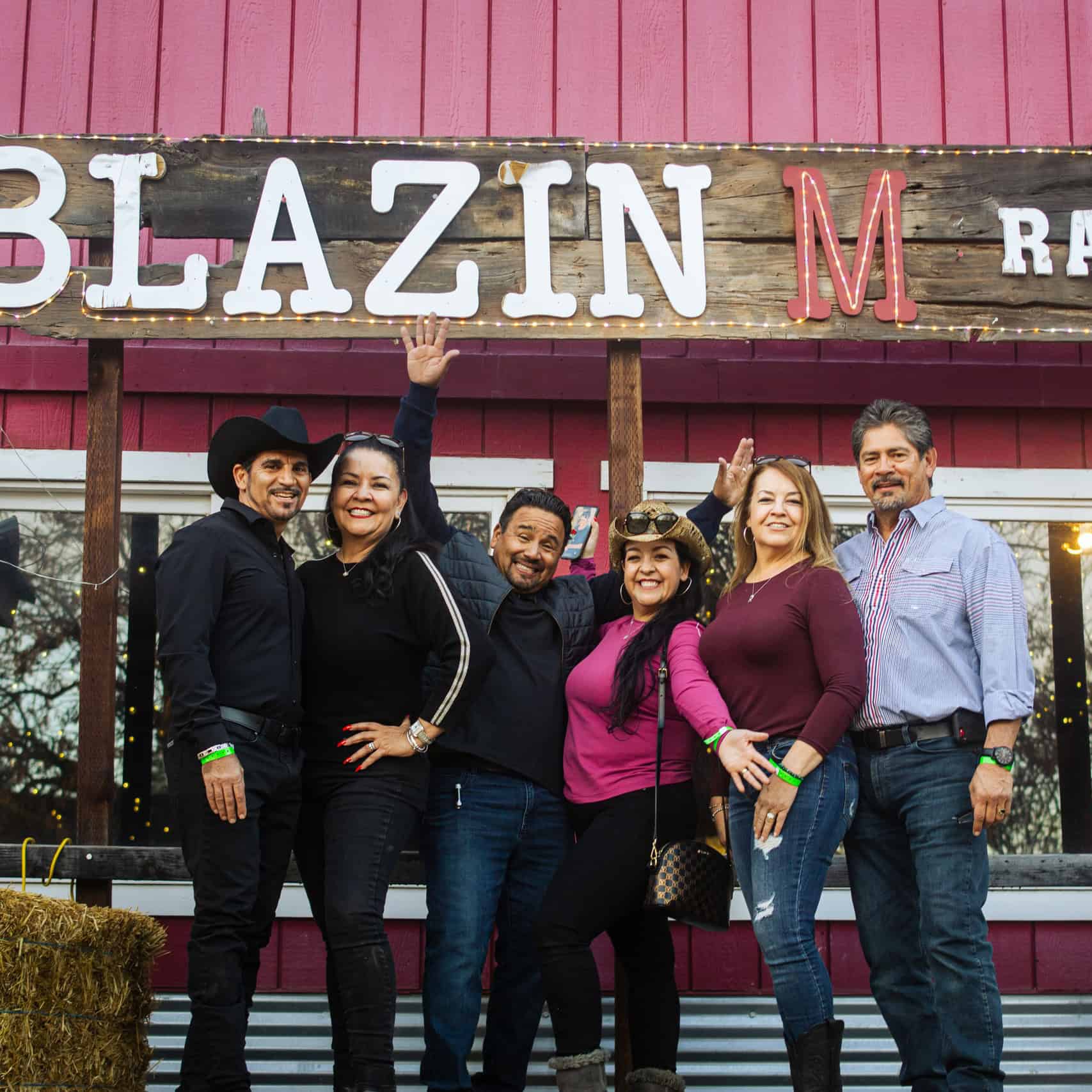 The Blazin' attraction entrance